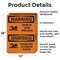 Signmission Safety Culture Sign, 12 in Width, Vinyl Decal, Rectangle, Bilingual OS-2PACK-WS-D-1218-L-12844 - alternate 3